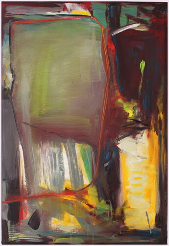 Géométrie qui s'ennuie by Victorine Follana, Painting for Sale on Select