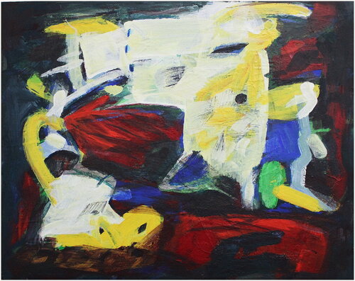 Les couleurs n'écoutent pas by Victorine Follana, Painting for Sale on Select