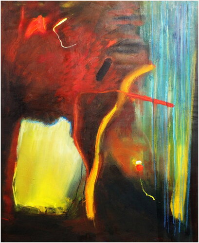 Déviation lumineuse by Victorine Follana, Painting for Sale on Select