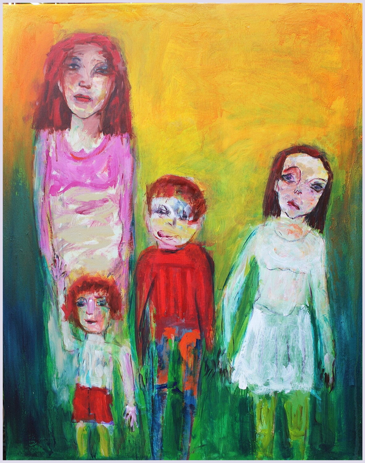 Bonjour vous Victorine Follana Original painting for sale
