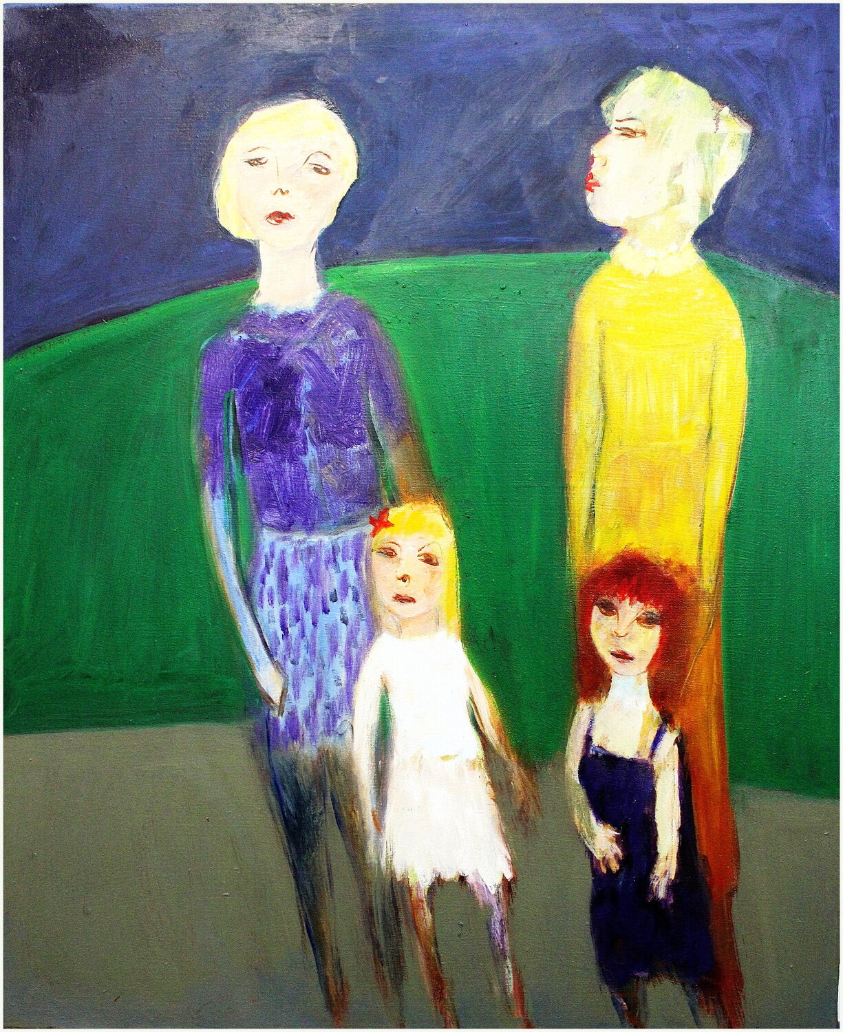 Où va t- on ?... Victorine Follana Original painting for sale