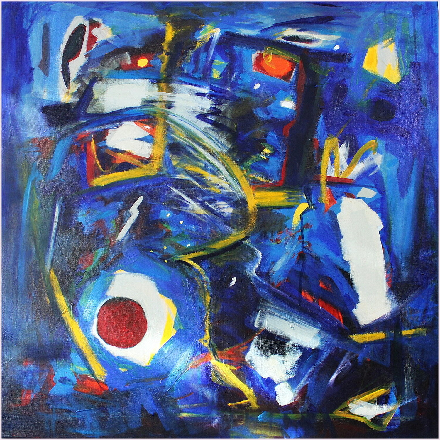 Un dimanche dans l'infini Victorine Follana Original painting for sale