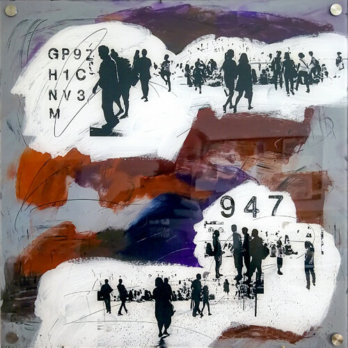 URBN CROWD III by Sven Pfrommer, Painting for Sale on Select