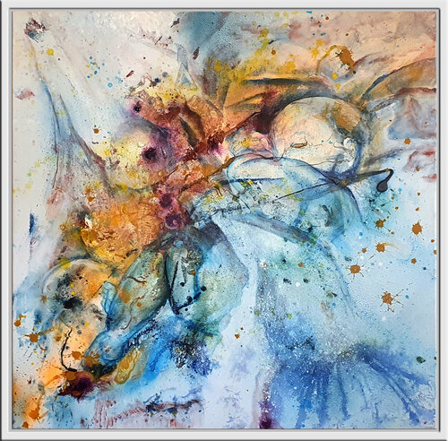 first dream by Petra Heck, Painting for Sale on Select
