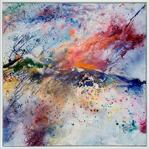 energy is in the air by Petra Heck, Painting for Sale on Select