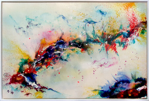 Los lassen by Petra Heck, Painting for Sale on Select
