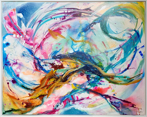flow by Petra Heck, Painting for Sale on Select
