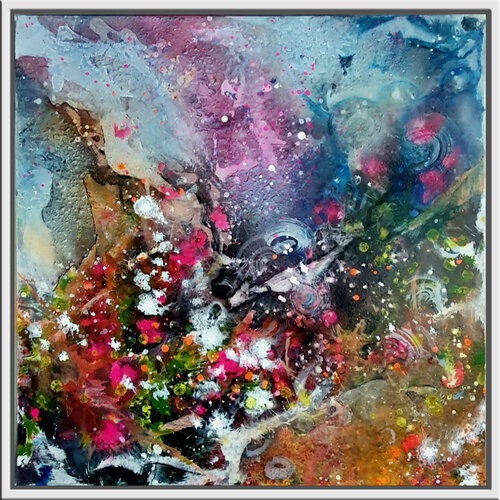 magic garden by Petra Heck, Painting for Sale on Select