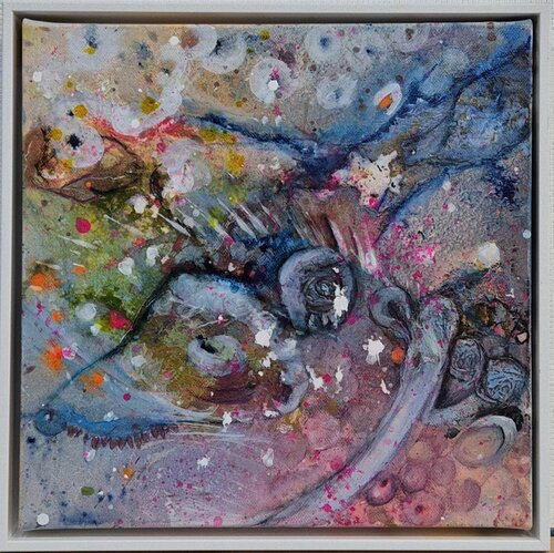 Deep colors  I by Petra Heck, Painting for Sale on Select