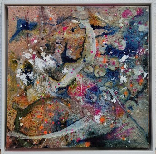 Deep colors  IV by Petra Heck, Painting for Sale on Select