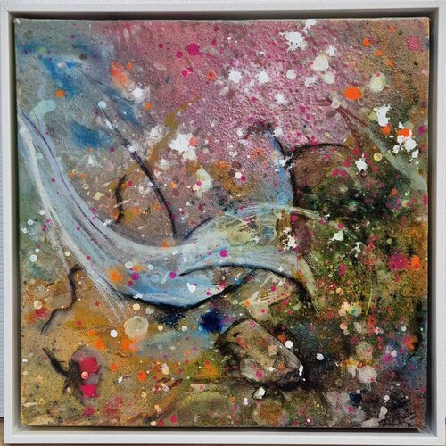Deep colors  VIII by Petra Heck, Painting for Sale on Select