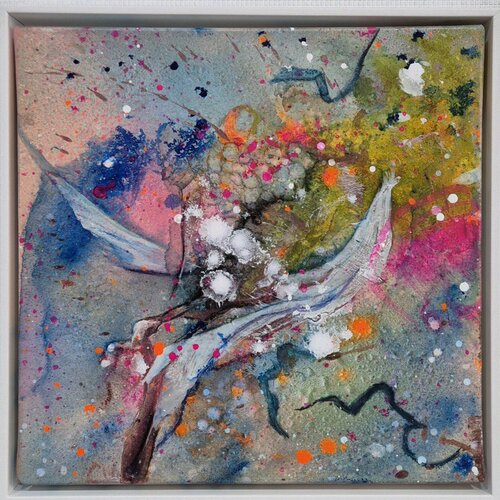 Deep colors  X by Petra Heck, Painting for Sale on Select