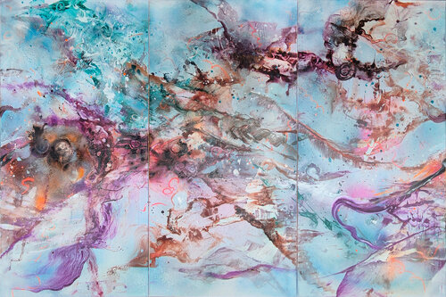 In my dreams, I can fly by Petra Heck, Painting for Sale on Select