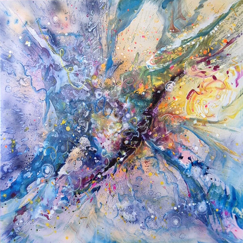 Brain storm by Petra Heck, Painting for Sale on Select