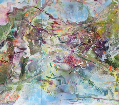 Lichtblick by Petra Heck, Painting for Sale on Select