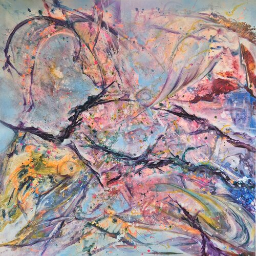 Just be by Petra Heck, Painting for Sale on Select