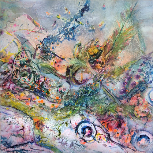 April-Wetter II by Petra Heck, Painting for Sale on Select