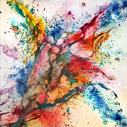 Beginning by Petra Heck, Painting for Sale on Select