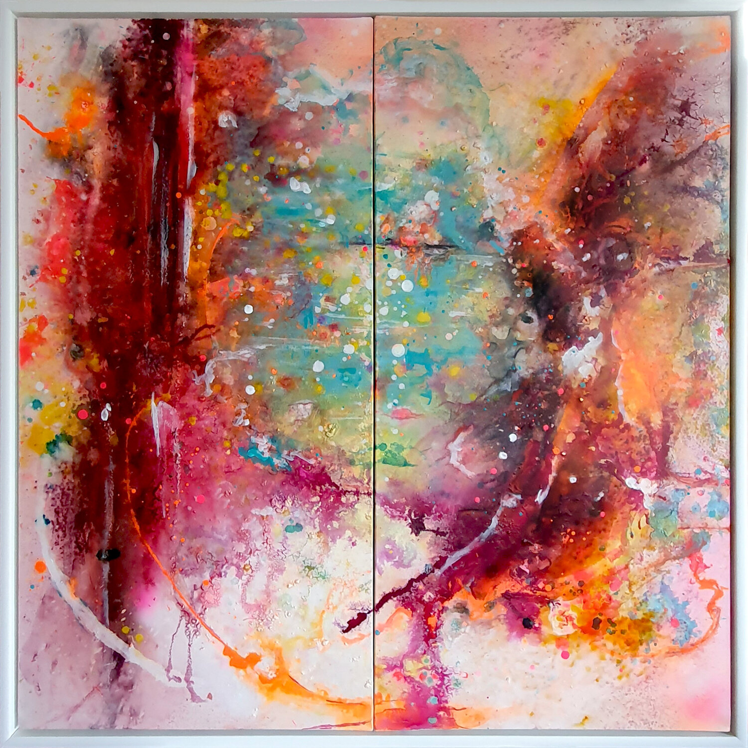 a summer night's dream Petra Heck Original painting for sale