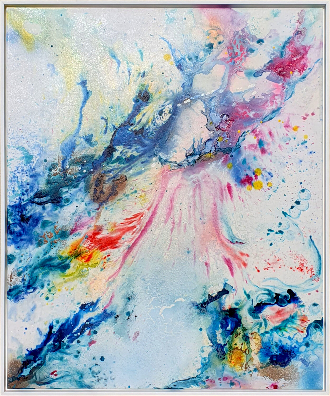 be in flow Petra Heck Original painting for sale
