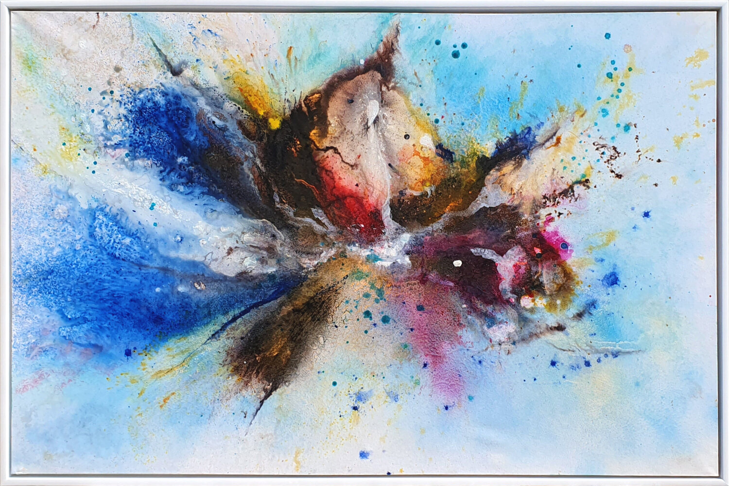 Atoll Petra Heck Original painting for sale