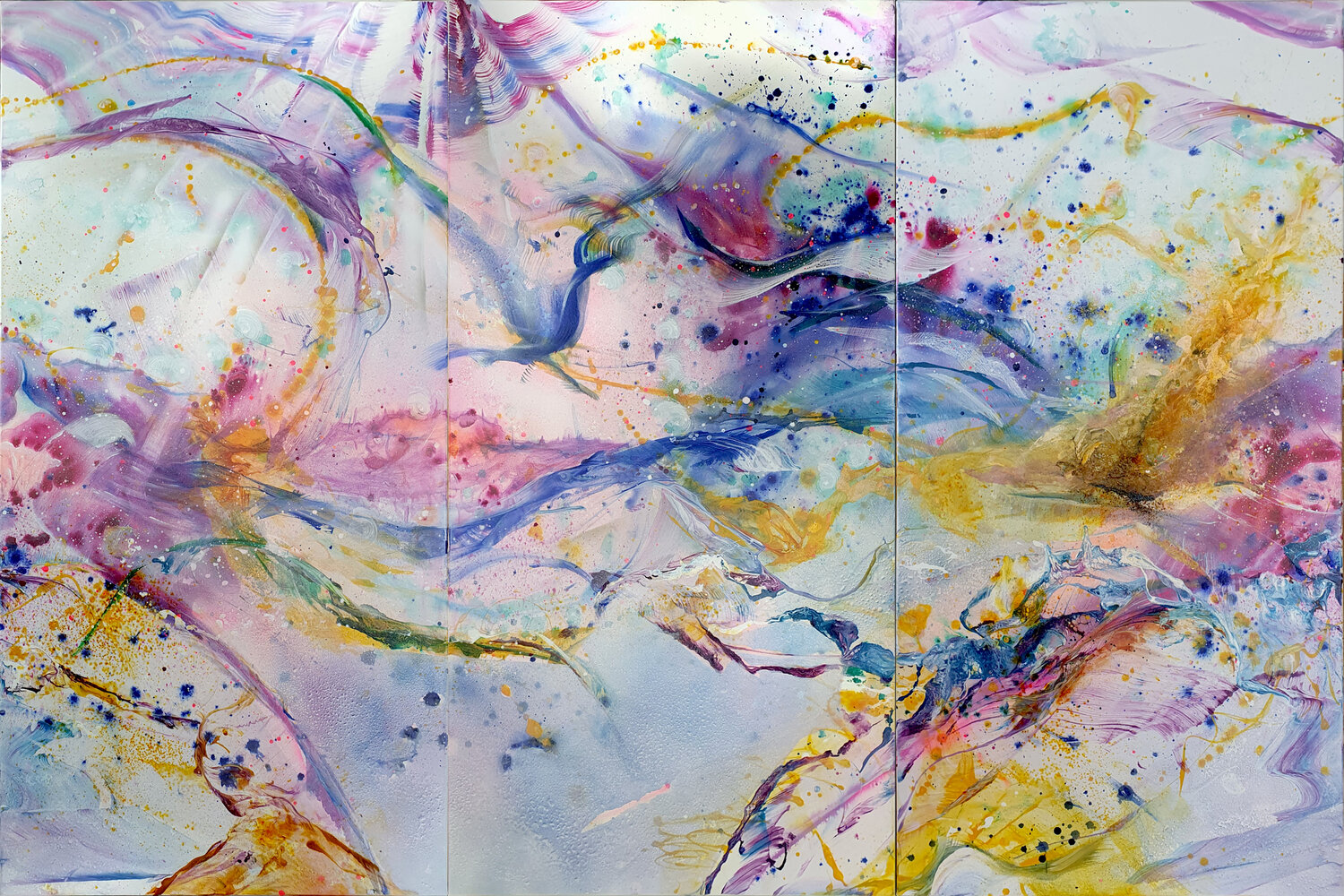 where the wind takes me Petra Heck Original painting for sale