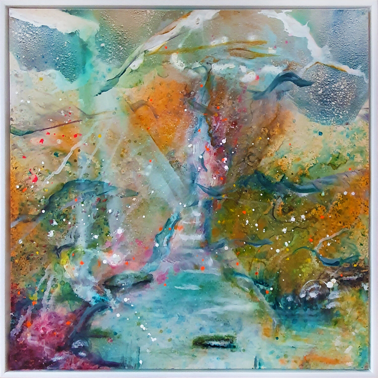 Mystic place Petra Heck Original painting for sale