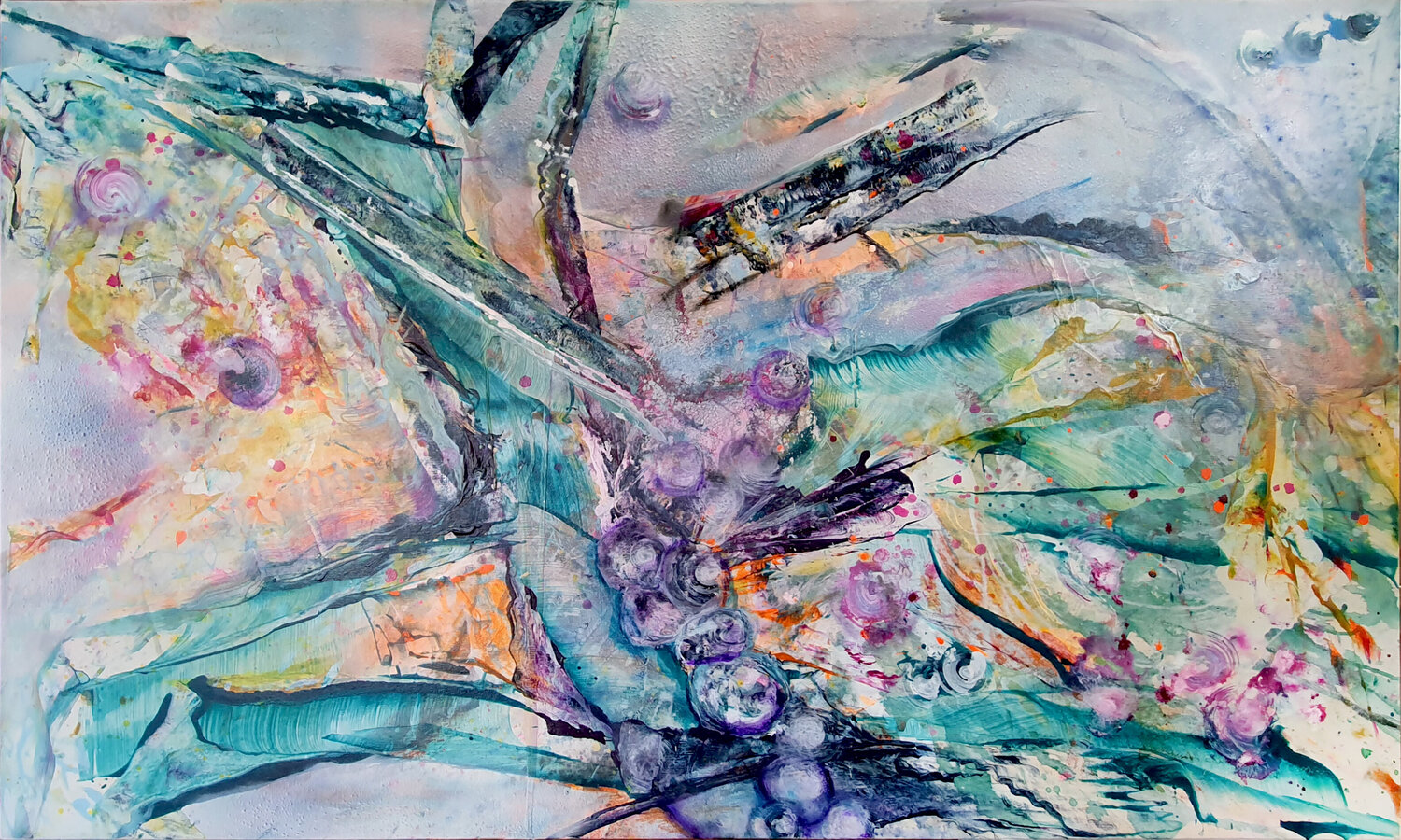 totally detached Petra Heck Original painting for sale