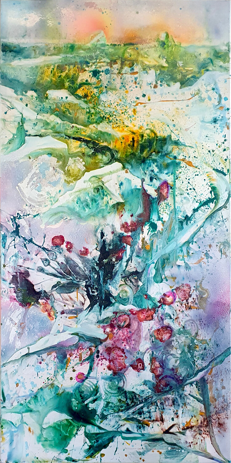 Bei Tagesanbruch Petra Heck Original painting for sale