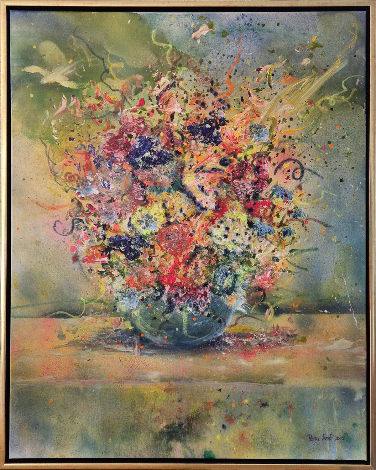 Florales I Petra Heck Original painting for sale