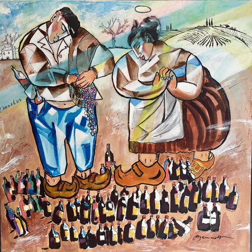 "L'ANGELUS" by Jean-Louis Azencott, Painting for Sale on Select