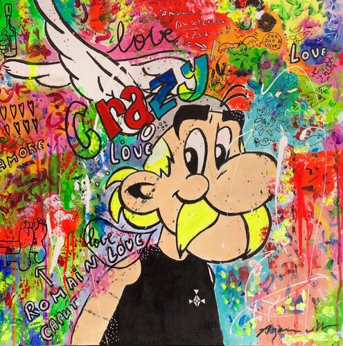 ASTÉRIX LE GAULOIS by Jean-Louis Azencott, Painting for Sale on Select