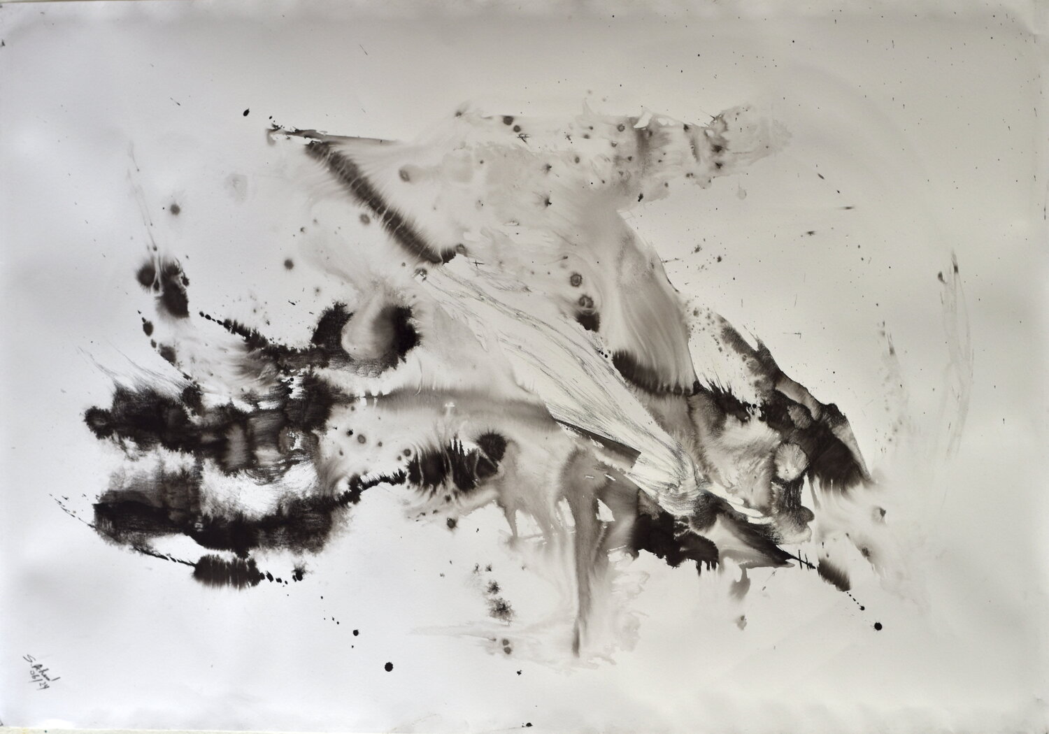 Synesthésie VI Sylvia Rhud Drawing for sale