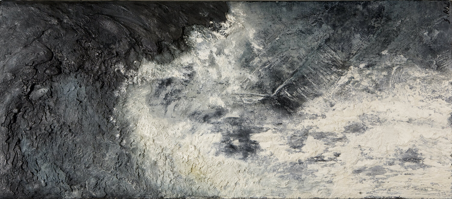 Tsunami Sylvia Rhud Original painting for sale
