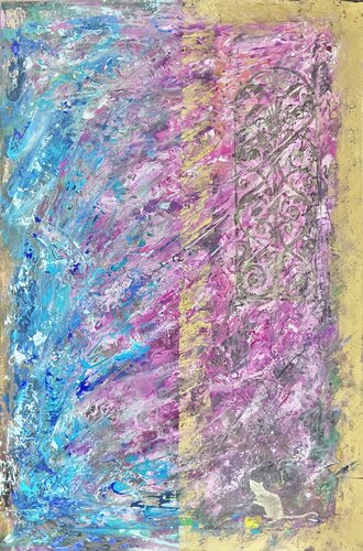 Open the door by Serge Zalivatski, Painting for Sale on Select