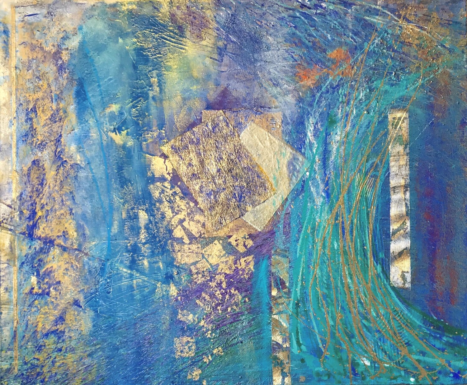 I came like Water, and like Wind I go Serge Zalivatski Original painting for sale