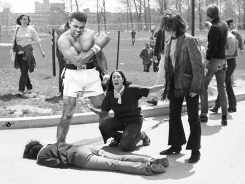 Conscientious Objector Ali Kent State von Tony Rubino, Malerei kaufen auf Select