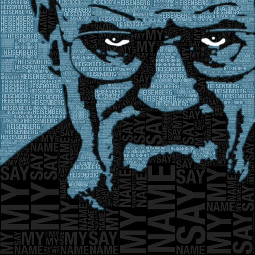 Walter White Heisenberg Breaking Bad von Tony Rubino, Malerei kaufen auf Select