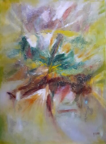 Eveil by ANVAL, Painting for Sale on Select