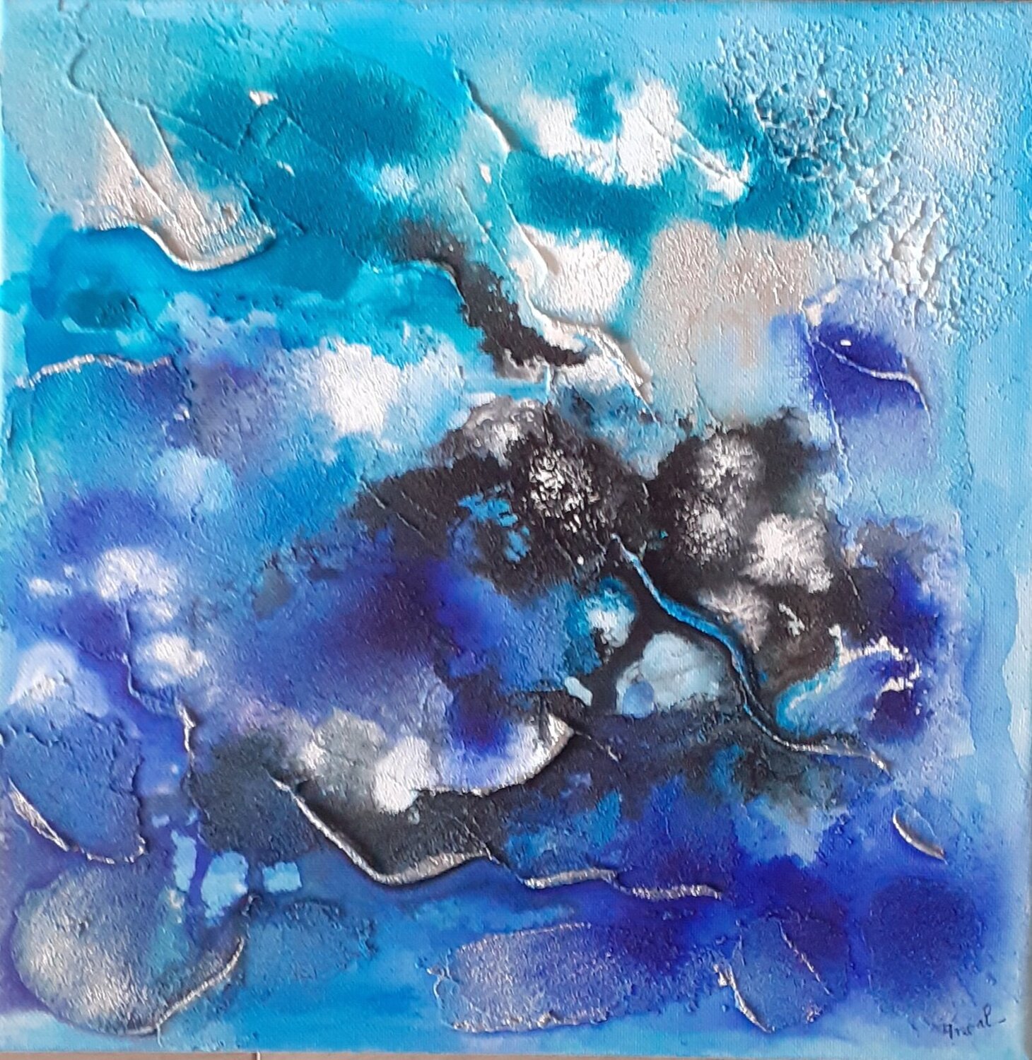 Tourmente ANVAL Original painting for sale