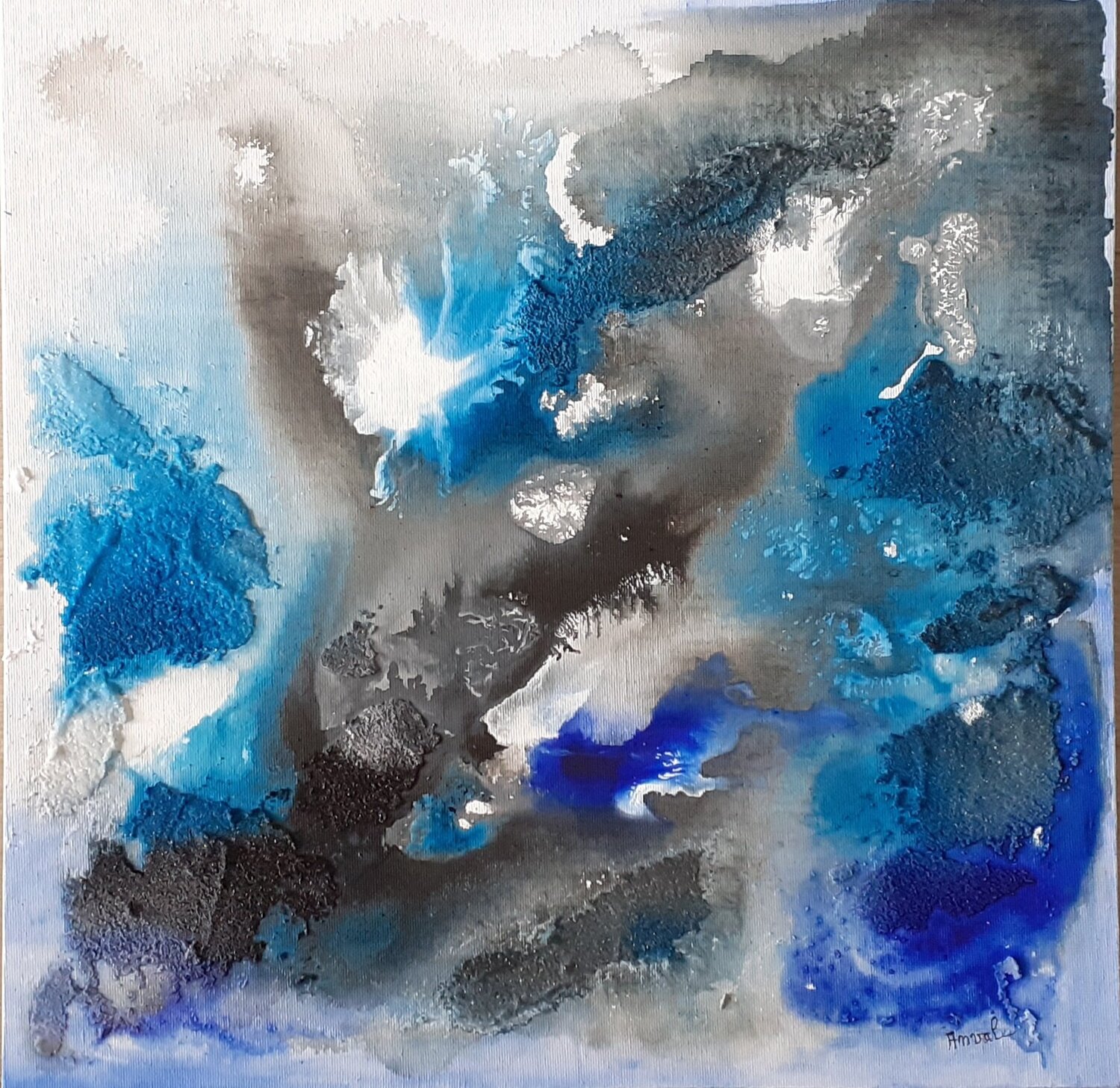 Tumulte ANVAL Original painting for sale