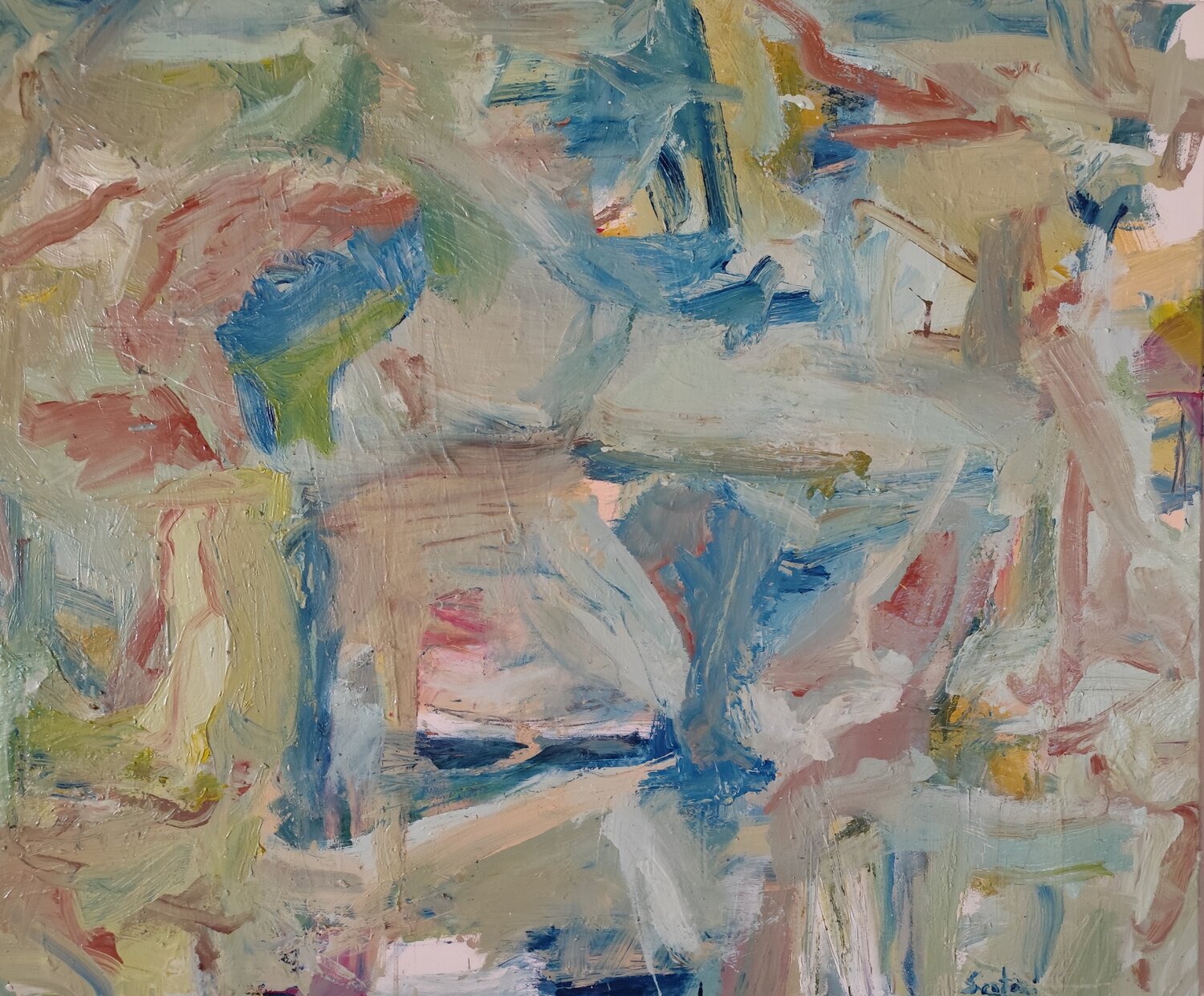 Landscape I Claudio Scotoni Original painting for sale