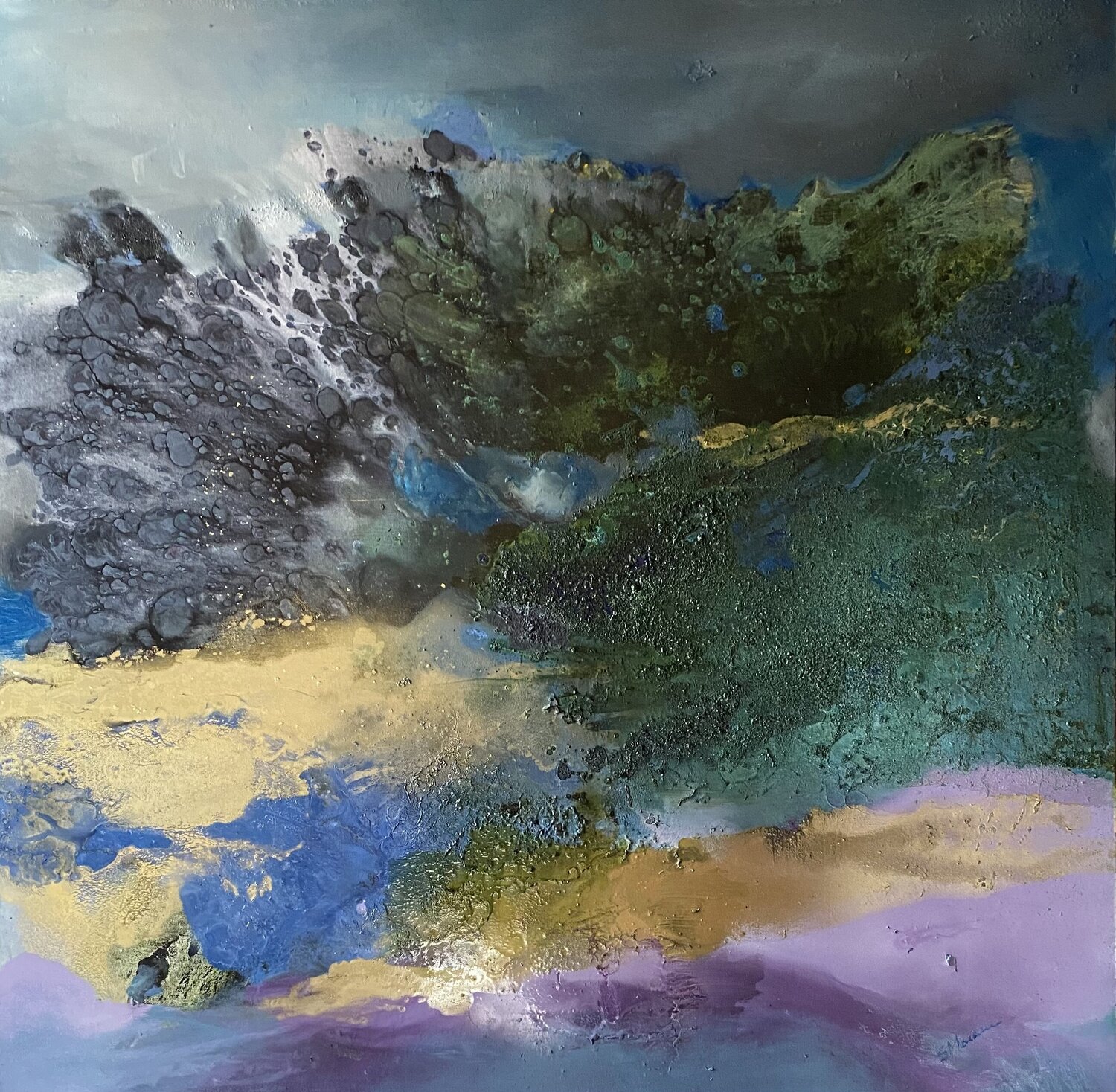 Nocturne10 Steliana MOCANU Original painting for sale