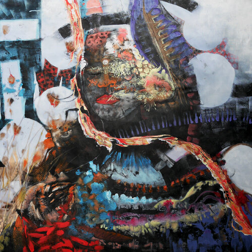 L'autre c'est moi - Fragile 11 by Véronique Egloff, Painting for Sale on Select