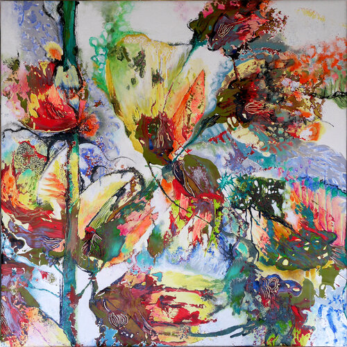esprit nature 12 by Véronique Egloff, Painting for Sale on Select
