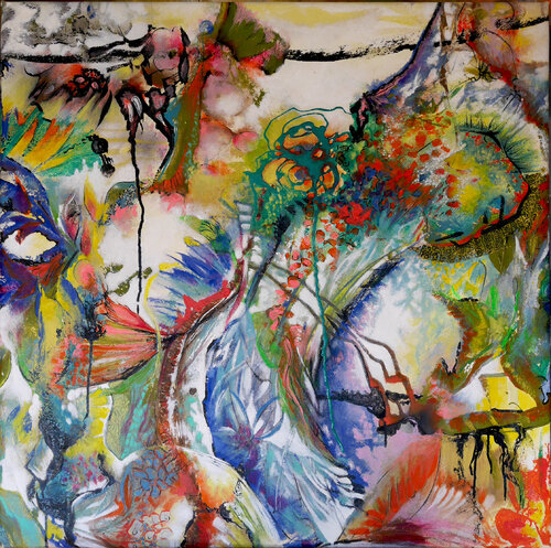 esprit nature 13 by Véronique Egloff, Painting for Sale on Select