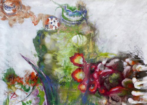 Into the wild 1 by Véronique Egloff, Painting for Sale on Select