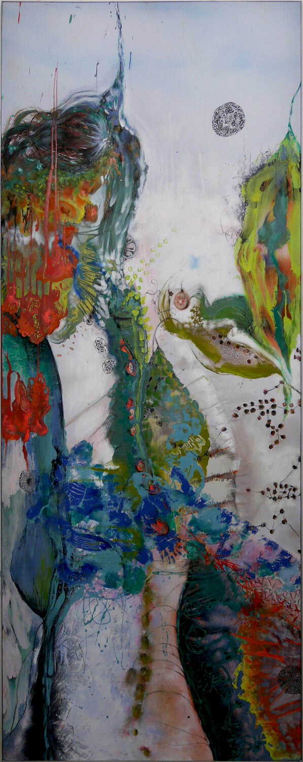 Into the wild 11 Véronique Egloff Original painting for sale