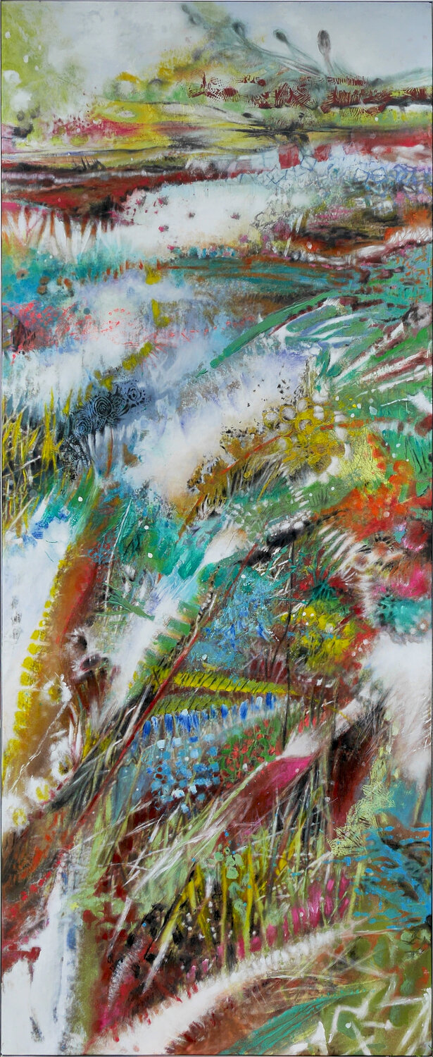 esprit nature 8 Véronique Egloff Original painting for sale