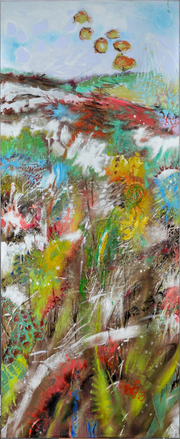 esprit nature 10 Véronique Egloff Original painting for sale